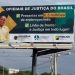 ENTIDADES NACIONAIS REALIZAM CAMPANHA DE VALORIZAÇÃO DOS OFICIAIS DE JUSTIÇA COM OUTDOOR EM BRASÍLIA