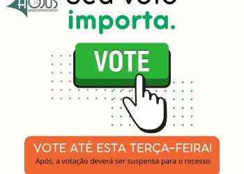 ALTERAÇÃO ESTATUTÁRIA: VOTAÇÃO DA AOJUS SEGUE ABERTA NESTA TERÇA-FEIRA
