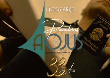 AOJUS/DF COMPLETA 33 ANOS NESTA QUINTA-FEIRA