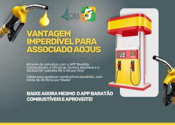 ASSOCIADO DA AOJUS TEM AINDA MAIS DESCONTO EM ABASTECIMENTO PELO BARATÃO COMBUSTÍVEIS