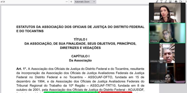 ASSEMBLEIA RATIFICA INCORPORAÇÃO DE ASSOJAFs À AOJUS/DF